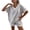 Apricot, variant on Women's Striped V Neck Short Sleeve Top & Side Pocket Shorts Set Horizontal Stripe Casual Summer Outfit Green,L