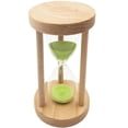 thumbnail image 3 of Reloj de arena Sabliers para juegos, cocina y ejercicio: 8 min, 6 min y 12 min. Verde 6min, 3 of 7