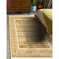 thumbnail image 7 of Unique Loom Fars Collection Area Rug - Pasadena (7' 1" x 10' Rectangle Ivory/Cream), 7 of 7