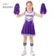 thumbnail image 1 of Uniformes de porristas para niños, falda de porristas de fútbol sin mangas de cinco colores CHEERS para mujeres con calcetines, 1 of 5