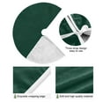 thumbnail image 2 of Ryvnso Christmas Tree Skirt Dark Green Paint Xmas Tree Skirts Ornament Home Decorations 35.4", 2 of 6