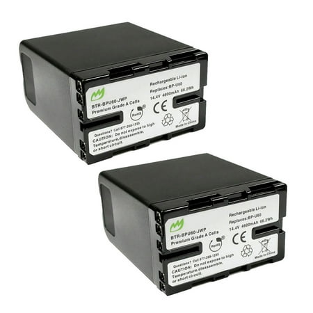 Replacement for Sony PXW-FX9 Battery (2-Pack 4600mAh)