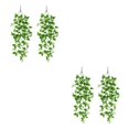 thumbnail image 3 of Kearding 2 plantas artificiales elegantes para interior o exterior, plantas artificiales de aspecto realista que cuelgan manzanas verdes. Manzanas verdes 2Conjunto, 3 of 6