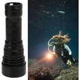 thumbnail image 2 of Diving Flashlight 3000 Lumen Diving Light, IPX8 Waterproof Snorkeling Light Rechargeable, 5 Modes Submarine Flashlight, Professional Underwater LED Flashlight for Deep Sea Cave, Diving, 2 of 8