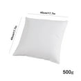 thumbnail image 3 of Christmas Decor Cushion Cotton Non-woven Cotton Core PP Cotton Cushion Core Vacuum Compression Packing Liner Pillows Core Clearance 45x45cm 500g, 3 of 8