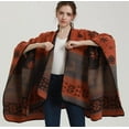 thumbnail image 4 of PIKADINGNIS Women Shawls Wrap Blanket Sweater Long Cardigan Poncho Thickened Warm Coat Winter Scarf for Outing and Party, 4 of 6