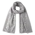 thumbnail image 2 of Babysbule Scarf for Women Women Christmas Festive Winter Snowflake Print Warm Winter Snow flake Scarf, 2 of 2