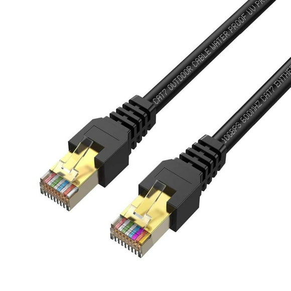 UTAH-Cat7 Ethernet Cable 15ft (4.6 Meters), Shielded Network Cable, High Speed Gaming Ethernet Cord, Cat 7 LAN Cable, RJ45 Cable 15ft, Cat7 Internet Cable, Ethernet 15ft for Switch, Router, Modem