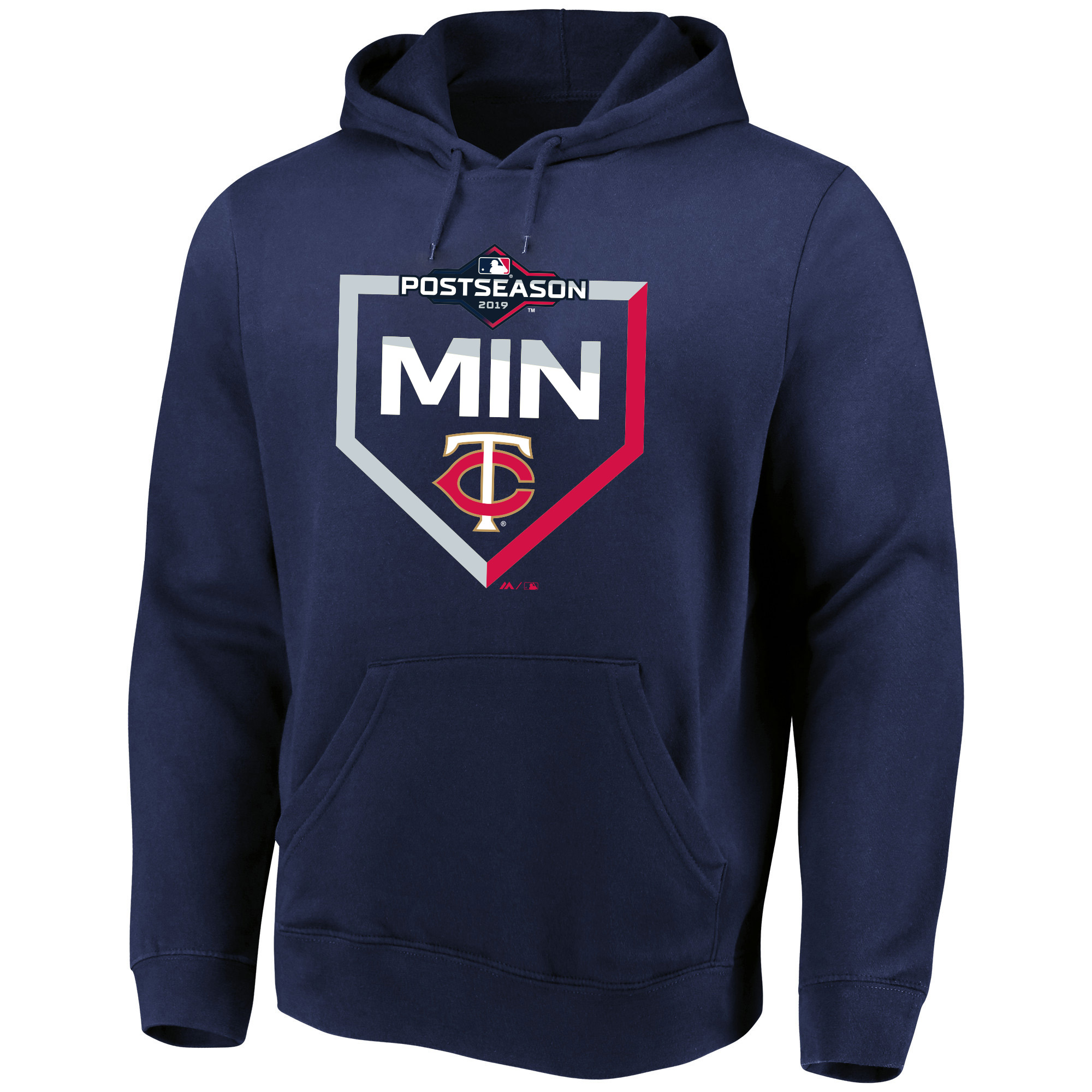 Minnesota Twins Majestic 2019 Postseason Big & Tall Authentic Pullover ...