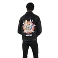 thumbnail image 5 of Members Only Men's Looney Tunes Denim Trucker Jacket, Black, XSmall, Long Sleeves, 5 of 6