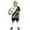 00 White, variant on Quick Dry Mexico Youth Soccer Shorts Set, Breathable Athletic Football Training Outfit, Kids Unisex Fan Shirt Set for Sports Practice & Outdoor Play