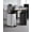 sliver, variant on TEQIN Slim Trash Can With Odor Protection,Narrow Kitchen Garbage Bin With Soft Close Lid, Stainless Steel Step On Foot Pedal Garbage Can,13 Gallon/50 Liter
