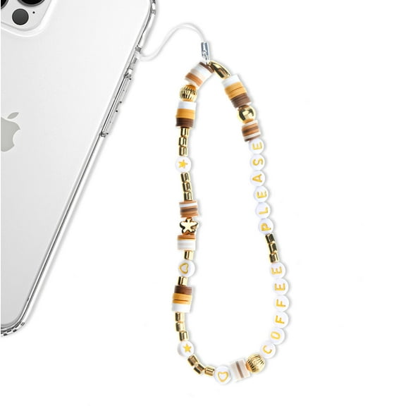Velvet Caviar Phone Charm - Coffee Please