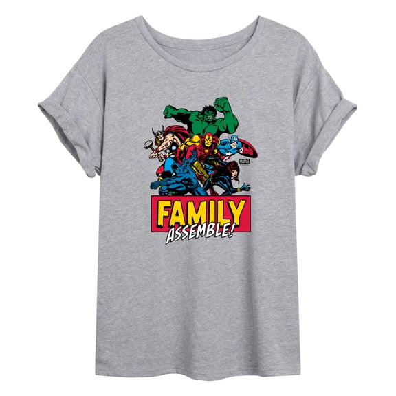 Avengers - Family Assemble Women's Relaxed Fit T-Shirt