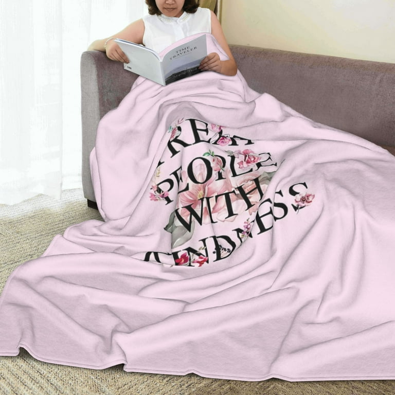 Blanket Harry Styles Blanket Treat People With Kindness BlanketBlanket Ultra Soft Micro Fleece Blanket Throw Bedding Room Decor Flannel Blankets for Bed Sofa 40 x30 Walmart