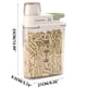 thumbnail image 3 of pstuiky Caja de almacenamiento de granos con bloques de color para diversos granos. Recipiente hermético para uso doméstico, apto para alimentos., 3 of 5