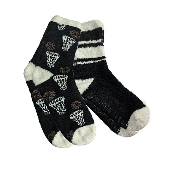 2 Pair Pack Men's Vanilla Infused Slipper Socks