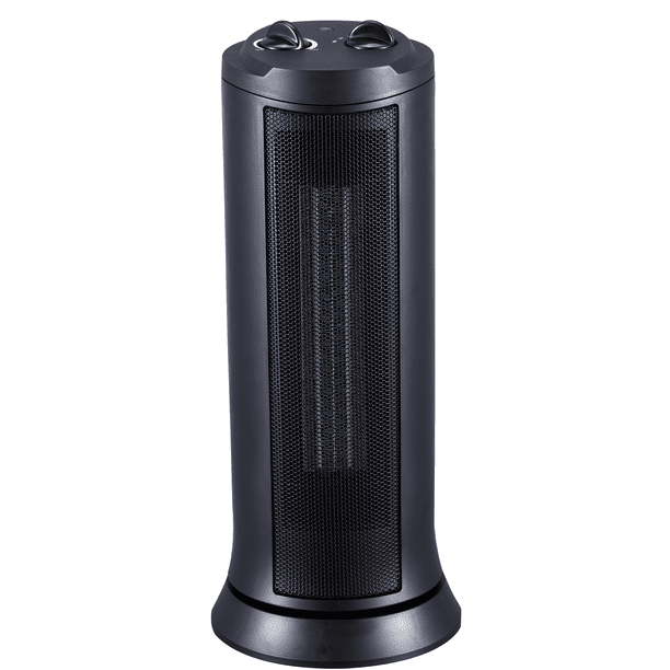 Pelonis 17" 1500W Ceramic Tower Space Heater, NTH1517L, Black