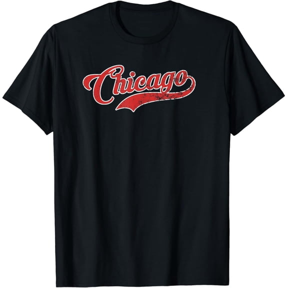 Sam Soft Chicago Vintage Baseball T-Shirt Unisex Cotton Tee, Gift For Men Women Family Full Size S-5Xl