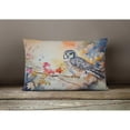 thumbnail image 4 of Carolines Treasures DAC3244PW1216 16 x 12 in. Unisex Northern Hawk Owl Polyester Fabric Throw Pillow, 4 of 4