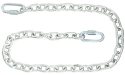 1/4" Safety Chain With S Hooks 54" (61" OAL) Max Load 5000LB - Foto 6