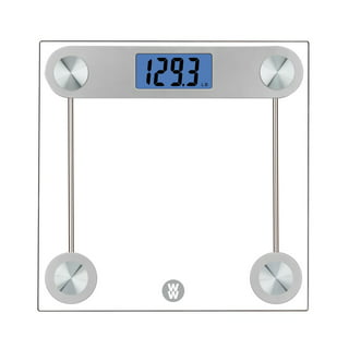 Conair Thinner TH280 Digital Precision LED Portable Bathroom Scale,  Black/Silver