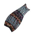 thumbnail image 4 of Vestido de mujer Chaleco estampado floral Vestido de tirantes sin mangas Vestido de playa sin mangas, Azul, M seitruly AP002325-15, 4 of 7
