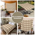 thumbnail image 6 of Yellow Brown Tapestry for Bedroom Wall Hanging Tapestry, Modern Contemporary Floral Art Vintage Ceiling Backdrop Tapestries Poster Blanket Wall Decor for Teens Room Living Room Dorm 55" x 73", 6 of 8