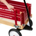thumbnail image 2 of Radio Flyer, Town & Country Wagon, Wood Body, Red, 2 of 9