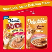 Hartz Delectables Stew Lickable Wet Cats, Tuna & Salmon, 12 Count