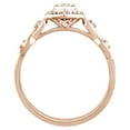 thumbnail image 5 of Color of Love 1/10 Carat T.W. Diamond Promise Ring in 10K Rose Gold (I-J,I3), 5 of 8