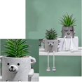 thumbnail image 3 of Decoración artificial de plantas pseudosuculentas en maceta compatible con estantería B, 3 of 5