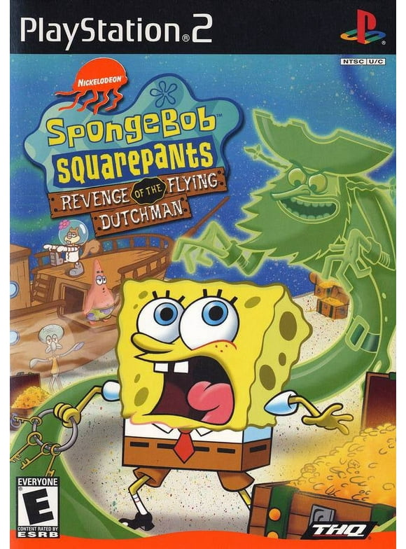 SpongeBob SquarePants Revenge of the Flying Dutchman Sony PlayStation 2 PS2 No Manual