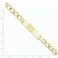 thumbnail image 4 of 14K Yellow Gold bracelet ID Curb 7 in 8 mm Link 8mm, 4 of 4