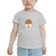 thumbnail image 2 of Walrus Face Cute Toddler T-Shirts for Boys Girls (Gray, Youth L), 2 of 5