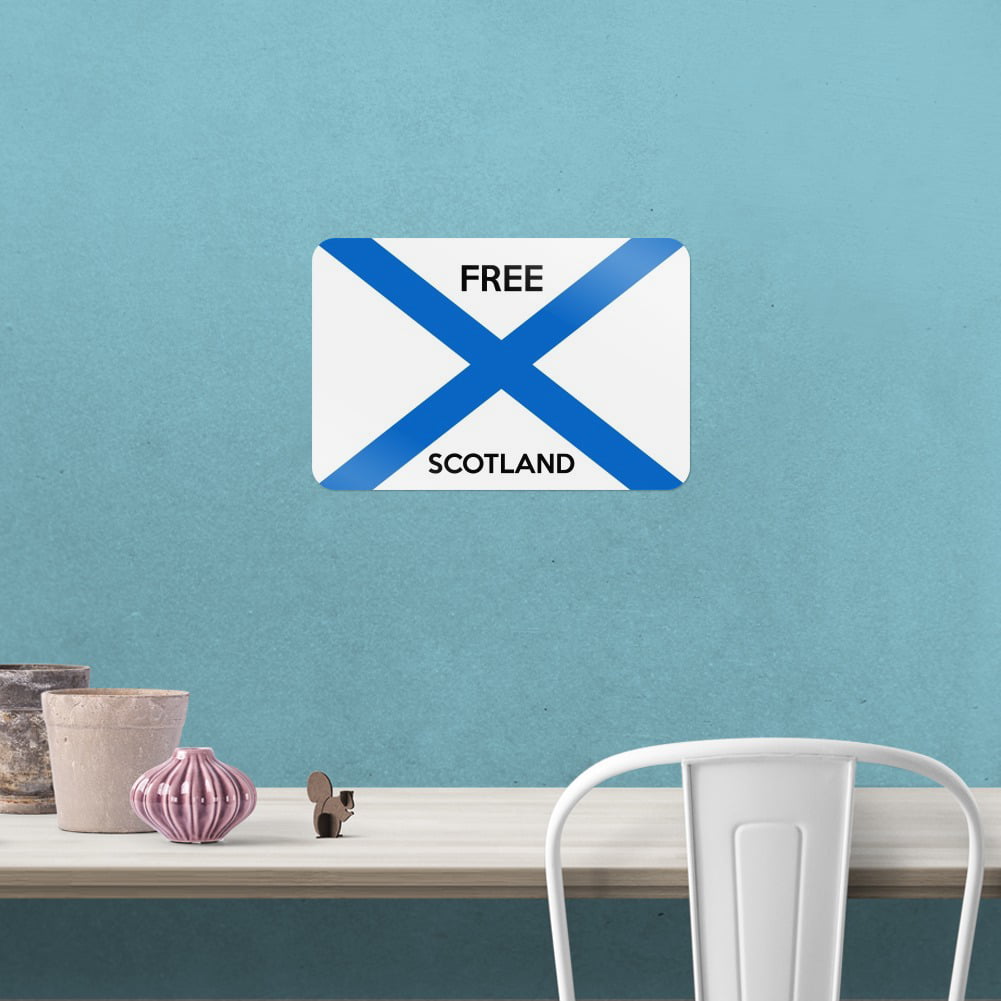 Free Scotland Scottish Independence Party Home Business Office Sign 