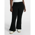 thumbnail image 3 of Terra & Sky Women's Plus Size Flare Leggings, Sizes 0X-5X, 3 of 5