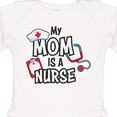 thumbnail image 4 of Inktastic My Mom is a Nurse Boys or Girls Long Sleeve Baby Bodysuit, 4 of 5