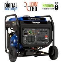 Westinghouse 10,000 Peak Watt Portable Inverter Generator, Gas Powered, Remote Start with CO Sensor