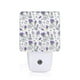 thumbnail image 1 of Fotbe Lavender Bicycle Luz Nocturna LED, Luz de Noche con Sensor de Luz Natural de Anochecer a Amanecer, Se Enchufa a la Pared, Blanco Cálido 0.5W-US, 1 of 7
