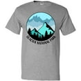 thumbnail image 3 of Inktastic Glacier National Park Montana Mountains T-Shirt, 3 of 5