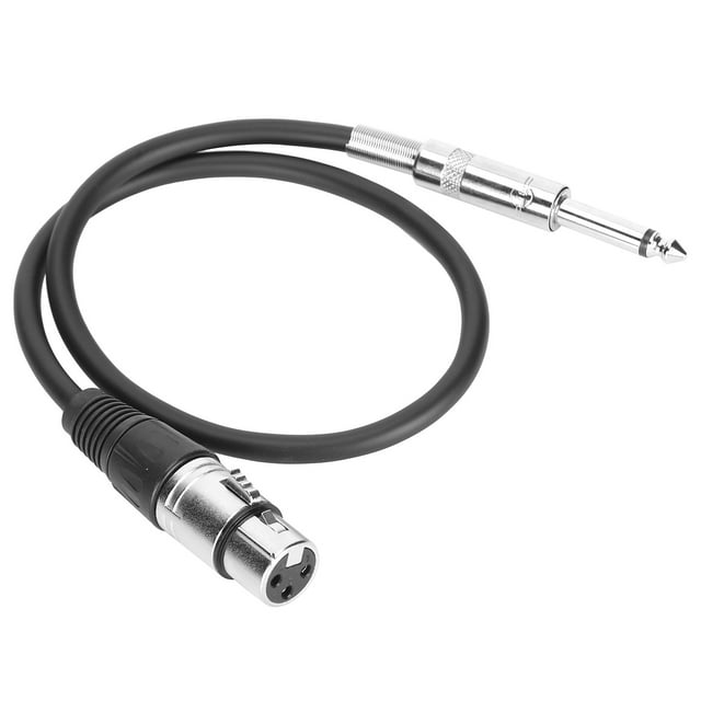 Cable de audio XLR NikouMX hembra de 6,35 mm a XLR Diseño elevado