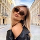 thumbnail image 4 of Gafas de sol FEISEDY Retro Oval B1171 para mujer, color negro y té, 4 of 8
