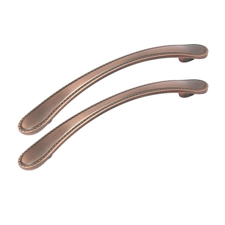 Home Office Metal Pull Handles Grips Copper Tone 128mm Hole