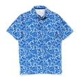 thumbnail image 5 of SCALES Jungle Sail Short Sleeve Polo Royal, Small, 5 of 9
