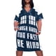 thumbnail image 1 of Laugh Hard Run Fast Be Kind Loose Pocket Dress Evening dresses evening dress ladies, 1 of 7