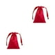 thumbnail image 2 of Cateissary Bolsas de joyería súper suaves Solución de almacenamiento que ahorra espacio y es fácil de viajar Bolsas con cordón Durable rojo rojo 2Conjunto, 2 of 6