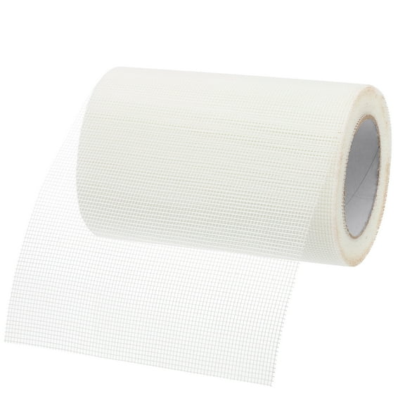 Uxcell Drywall Repair Mesh Tape, 8 Inch x 98 FT Fiberglass Adhesive Dry Wall Joint Tape 13 Mesh, White