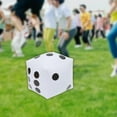 thumbnail image 6 of Almencla Inflatable Toys Dice Blows Up Dice Easy Storage Family Game 11.81 inch Game Props Dice for Indoor Outdoor Game Activities Gift White, 6 of 8