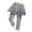 Grey, variant on lnmuld Pants for Girls Trendy Girls' Leggings Skirt Ruffle Skirt Pants Kids